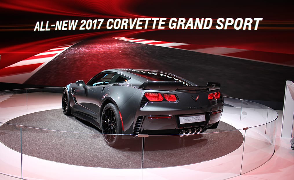 Die Corvette Grand Sport mit ihrer 466 PS starke 6,2-Liter-Maschine kann ab September 2016 in Europa bestellt werden.
